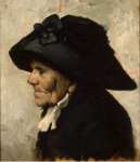 Geoffroy Henri Jules Jean Study of an Old Womans Head  - Hermitage